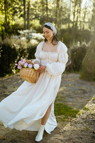 The Woodland Dress- Short/Long sleeve adjustable- Presale!