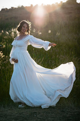 The Woodland Dress- Short/Long sleeve adjustable- Presale!