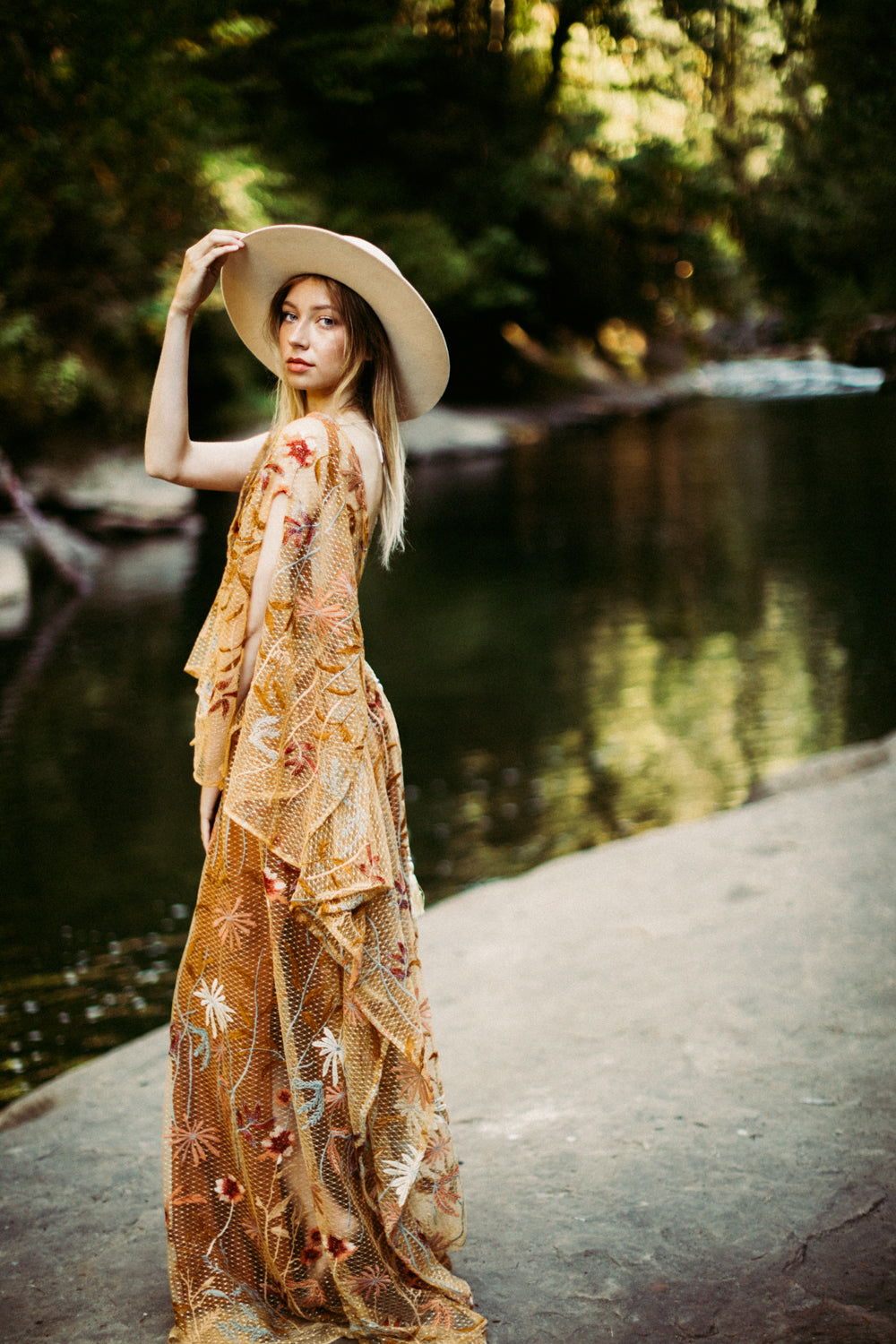 Cottage Dress- Rust – Flutter Dress
