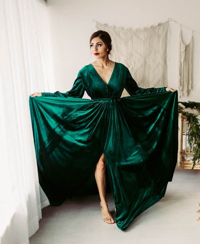 Ivy Dress - Emerald Green Ivy Dress - Emerald Green