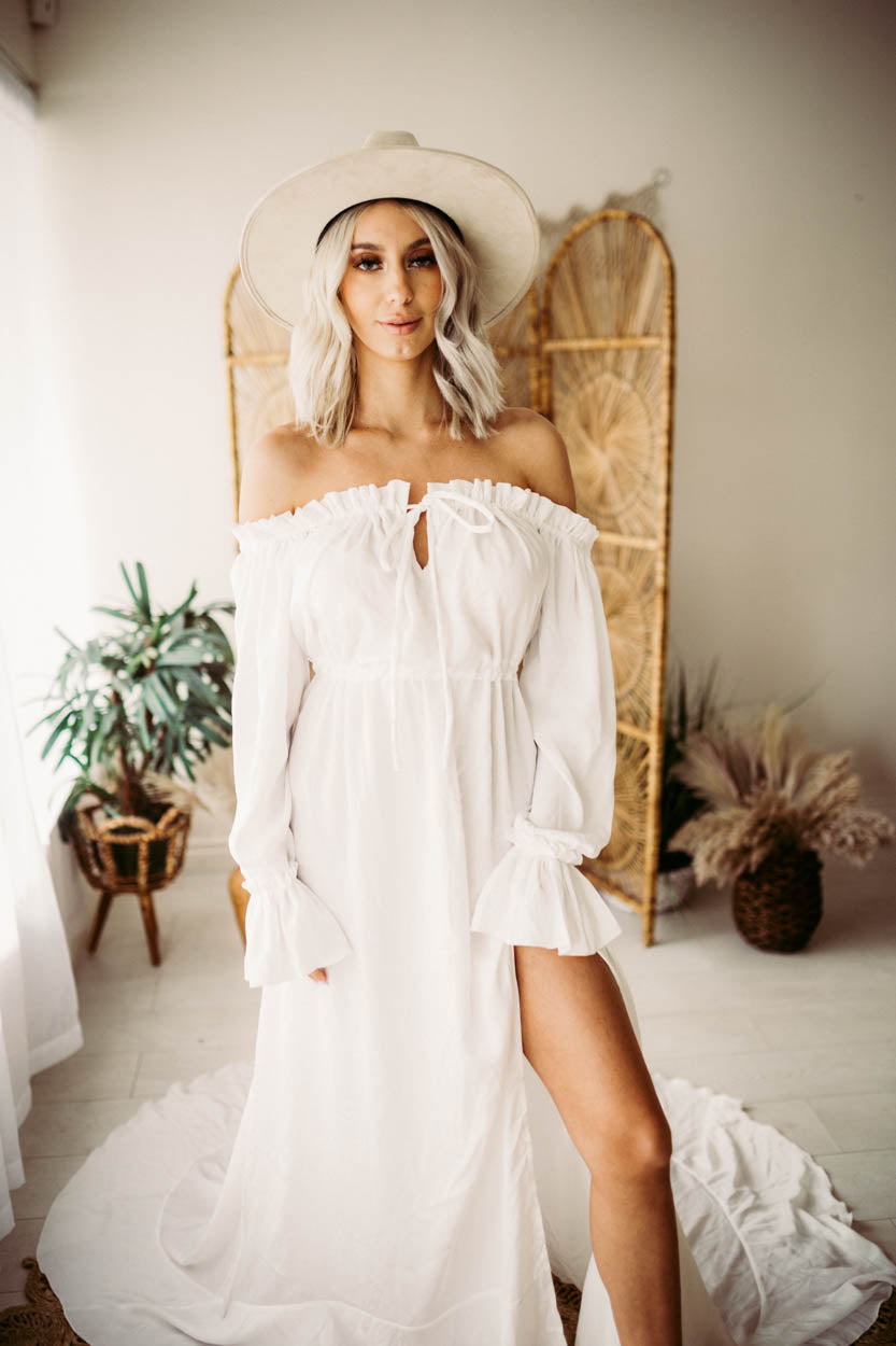 white cottage dress Cottage Dress- White – Flutter Dress