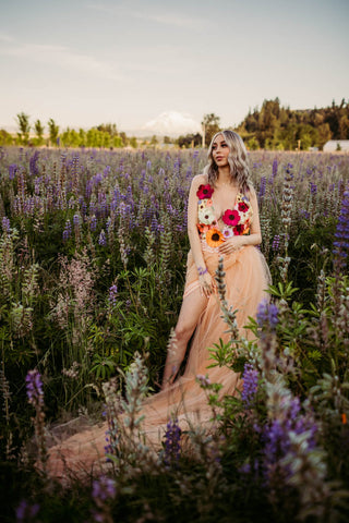 Fields of Flowers Dress- Two
